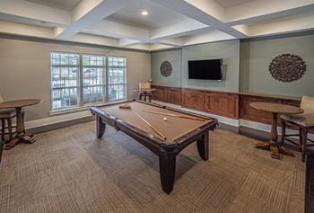 Billiard room